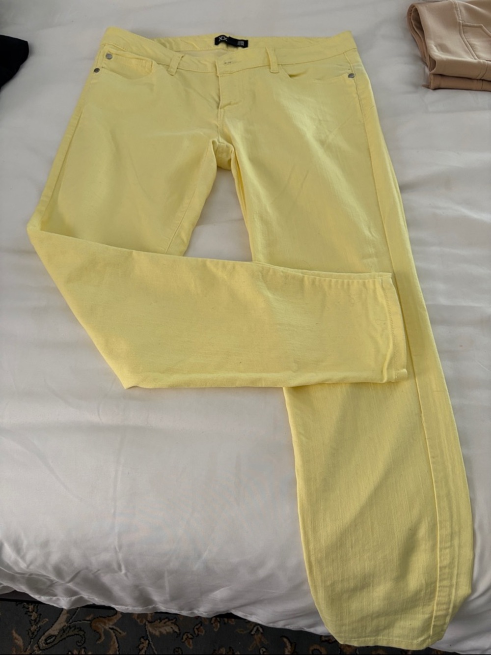 Bright Lemon Yellow Skinny Jeans